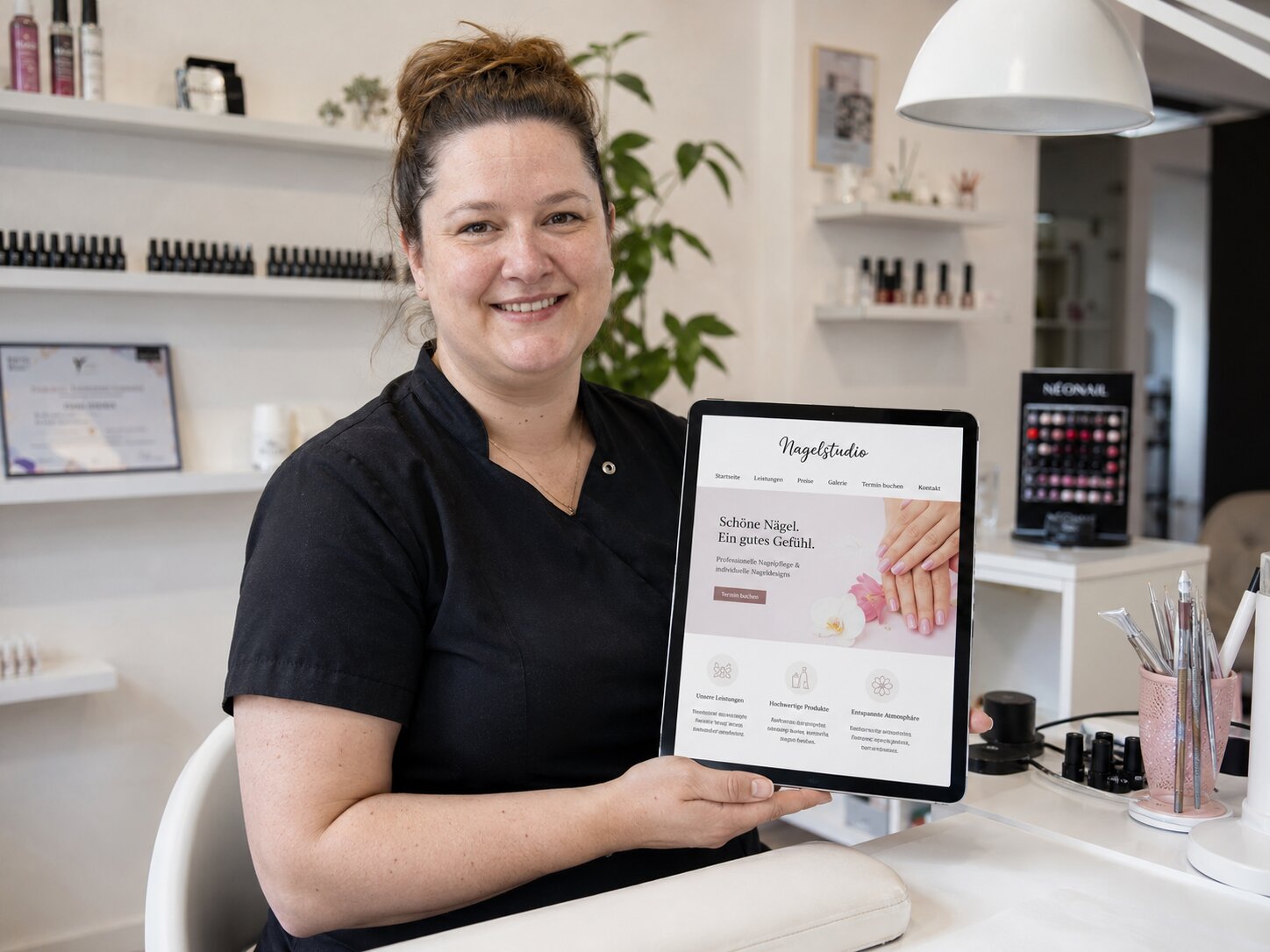 Nagelstudio-Homepage erstellen lassen