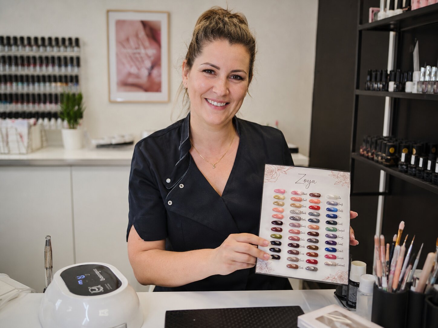 Nagelstudio-Werbung für mehr Kunden und Termine